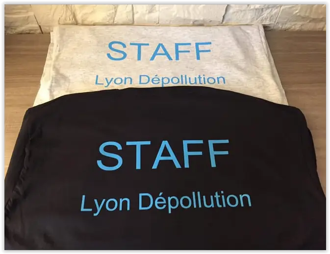 marquage personnalisation flocage impression textile lyon l&#39;isle d&#39;abeau la verpillère villefontaine saint bonnet de mûre la tour du pin bourgoin jallieusérigraphie tee shirt sweat polo casquette totebag 